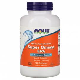 Омега-жиры NOW Super Omega EPA 120 капсул