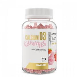Calcium D3 Gummies Maxler 90жевательных пастилок