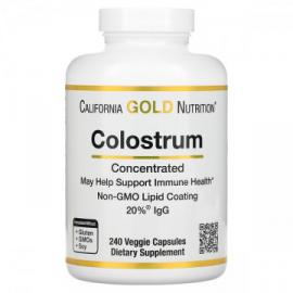 Colostrum (молозиво) 240 растительных капсул California GOLD