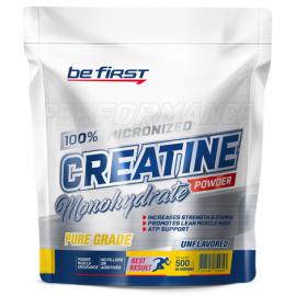 Creatine Monohydrate powder (креатин моногидрат) 500 гр Be First