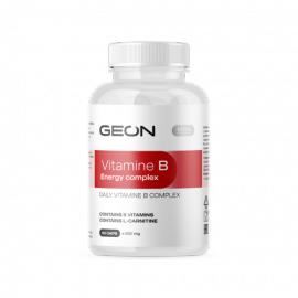 GEON™ Vitamine B Energy complex комплекс из 8 витаминов группы B 60 капсул x 650 мг