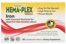 Hema-Plex 30 таблеток Natures Plus