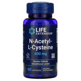 Life Extension N-Acetyl-L-Cysteine (N-ацетил-L-цистеин) 600 мг 60 капсул