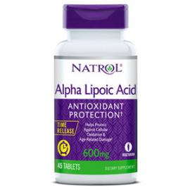 Natrol Alpha Lipoic Acid 600 мг 45 таблеток