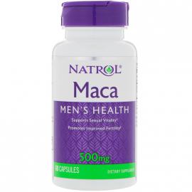 Natrol, Maкa, 500 мг, 60 капсул
