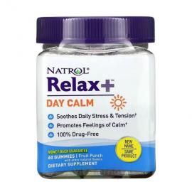 Natrol Relax+ Day Calm 60 Gummies, Mood & Stress