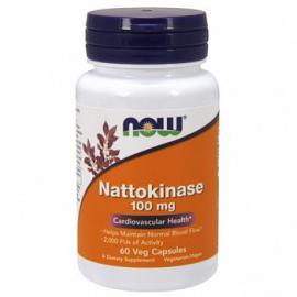 NOW Nattokinase Наттокиназа, 100 мг, капсулы, 60 шт.