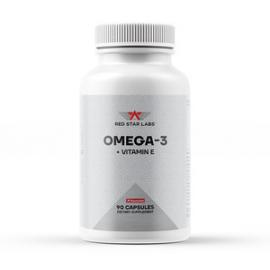 Омега жиры Red Star Labs Omega 3 + Витамин E 90 капсул