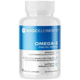 OMEGA-3 FISH OIL 1000MG MAGIC ELEMENTS 90 softg