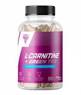 Карнитин Trec Nutrition L-Carnitine + Green Tea 180 капсул