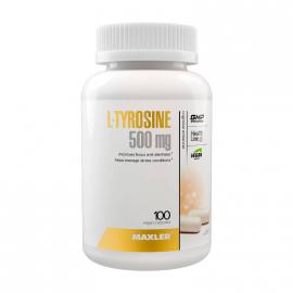 Аминокислоты Maxler L-Tyrosine 500 мг. Л тирозин,  100 капсул