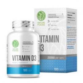 Nature Foods Vitamin D3 2000IU 100 caps
