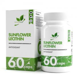 Лецитин подсолнечный / Sunflower lecithin / 60 капс. NaturalSupp