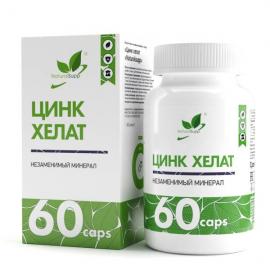 NaturalSupp Цинк Хелат 60 капсул