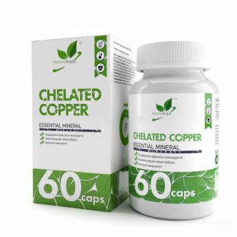 Хелат меди / Copper chelate / 60капс. NaturalSupp