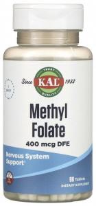 KAL Methyl Folate 400 мкг DFE 90 таблеток