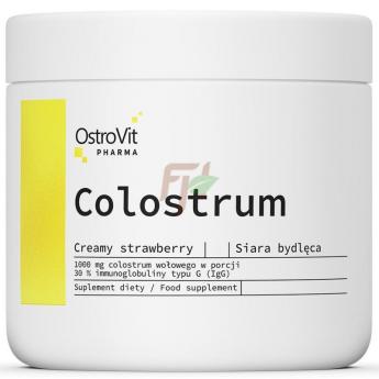 Колострум Ostrovit Pharma Colostrum клубника-сливки 100г