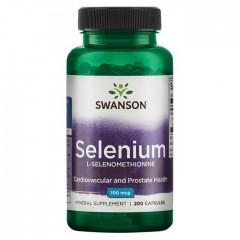 СЕЛЕН SWANSON SELENIUM 100 MCG - 200 КАПСУЛ
