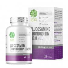 Nature Foods Glucosamine Chondroitin MSM 120caps