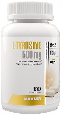 Maxler L-Tyrosine 500mg, 100 капс.