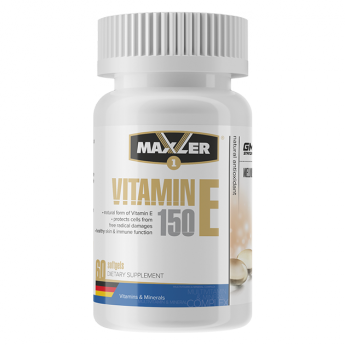 Vitamin E Natural form 150mg 60 soft Maxler