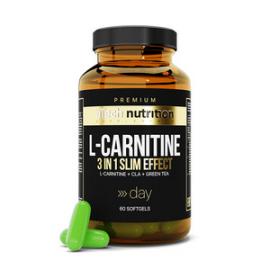 Карнитин aTech Nutrition Premium L-Carnitine 3in1 Slim effect  60 капсул