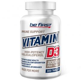 Be First Vitamin D3 2000 IU 300 tab